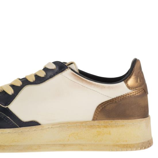 26SS 오트리 스니커즈 AVLM WHITE BLUE BROWN - AUTRY