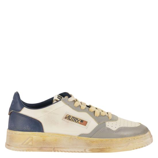 26SS 오트리 스니커즈 AVLM WHITE BLUE GREY