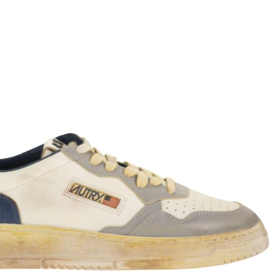 26SS 오트리 스니커즈 AVLM WHITE BLUE GREY - AUTRY