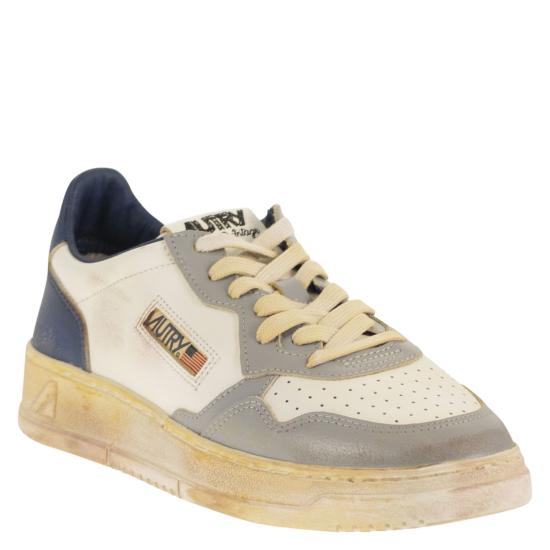 26SS 오트리 스니커즈 AVLM WHITE BLUE GREY - AUTRY