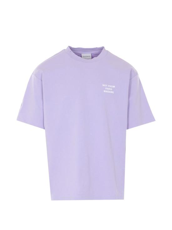 26SS 드롤드무슈 반팔 티셔츠 TS203CO002 LAV Purple