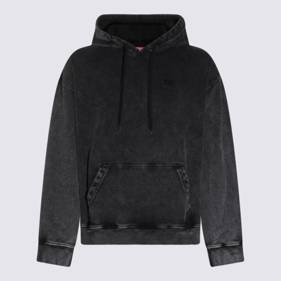 26SS 디젤 s-boxt-hood-den 후드티셔츠 A193250KIBZ9XXA Grey - DIESEL