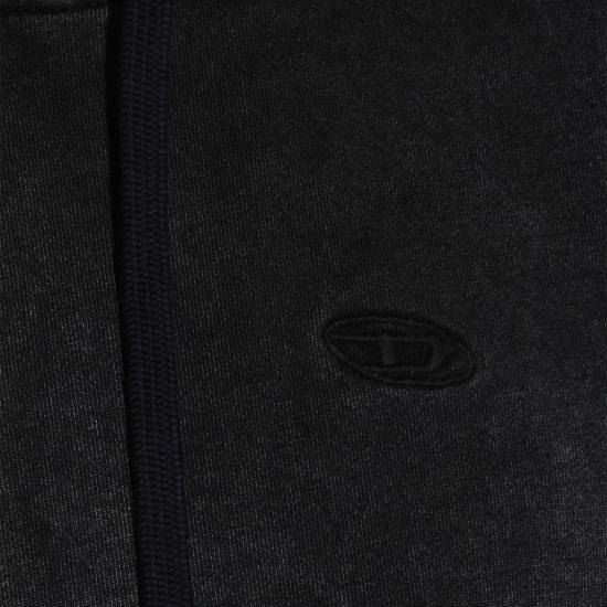 26SS 디젤 후드 티셔츠 A193250KIBZ9XXA Grey - DIESEL