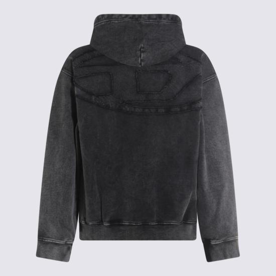 26SS 디젤 s-boxt-hood-den 후드티셔츠 A193250KIBZ9XXA Grey - DIESEL