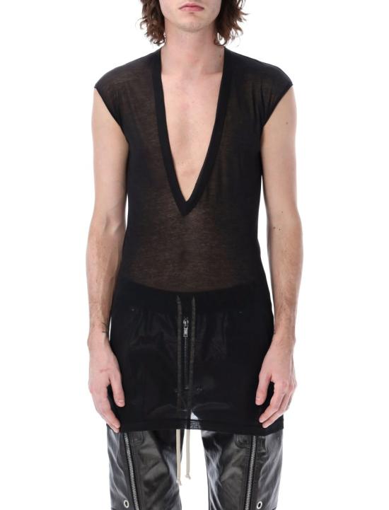 26SS 릭 오웬스 반팔 티셔츠 RU01F2157UC Black