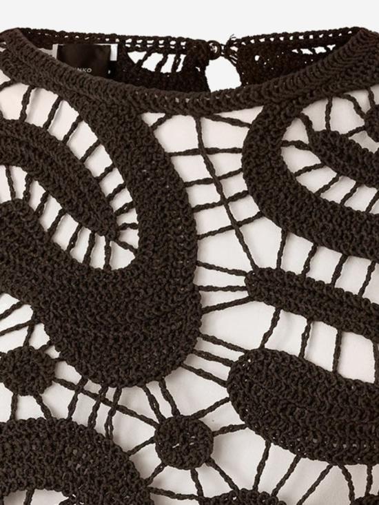 26SS 핑코 민소매 티셔츠 106438A354M05 Brown - PINKO