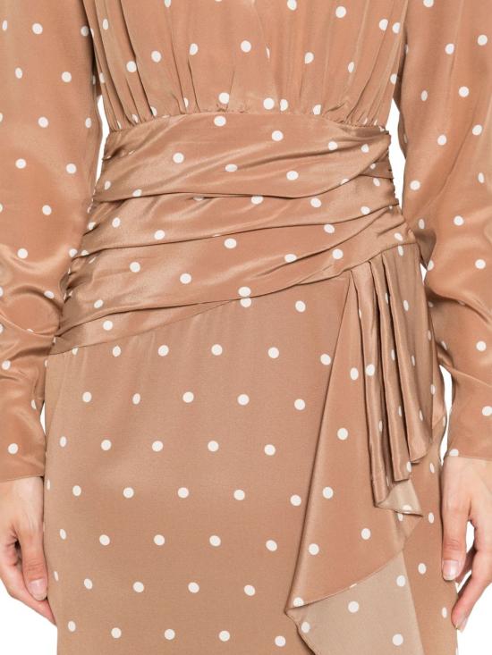 25FW 알레산드라리치 미디 원피스 FABX4109 F46551885 Beige - ALESSANDRA RICH