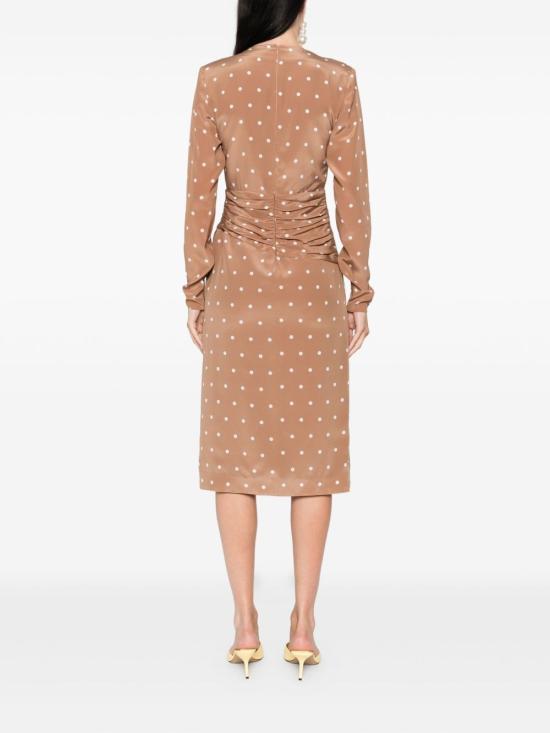 25FW 알레산드라리치 미디 원피스 FABX4109 F46551885 Beige - ALESSANDRA RICH