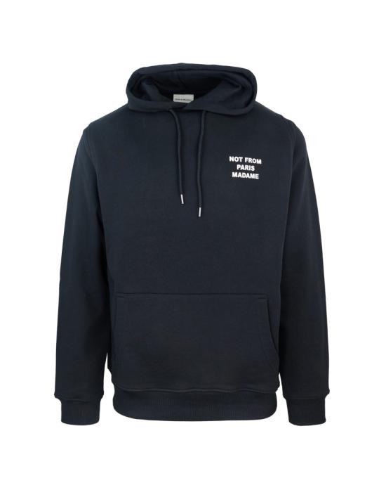 26SS 드롤드무슈 후드 티셔츠 2817983 Black