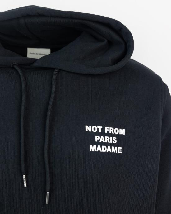 26SS 드롤드무슈 후드 티셔츠 2817983 Black - DROLE DE MONSIEUR