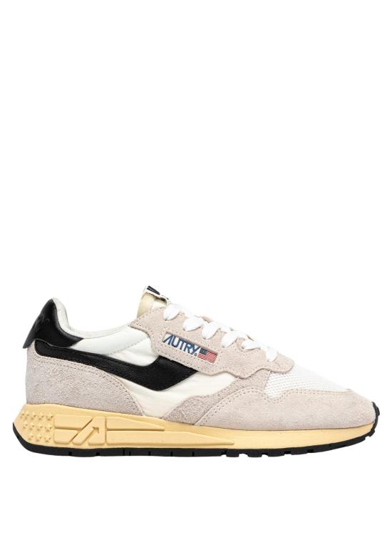 26SS 오트리 릴윈드 로우 나일론 스웨이드 스니커즈 WWLMUT50 WHT BLK