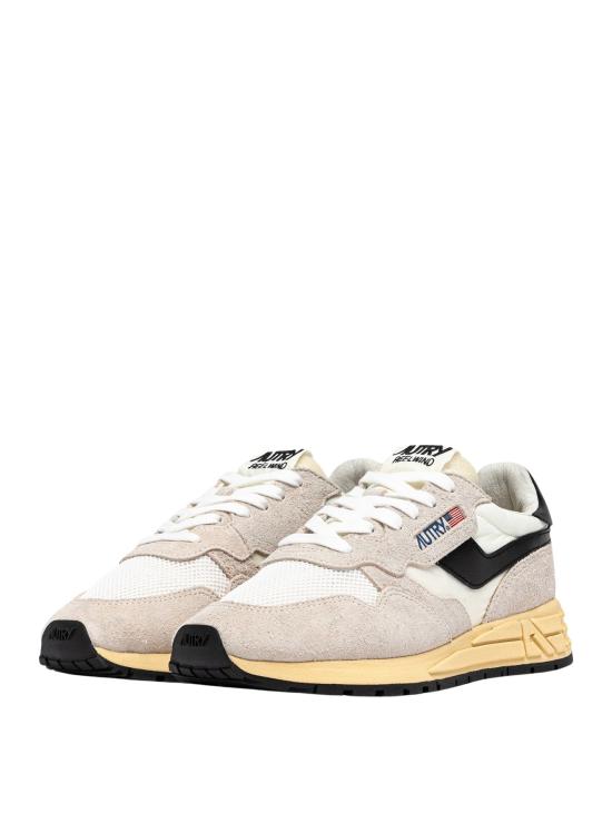 26SS 오트리 릴윈드 로우 나일론 스웨이드 스니커즈 WWLMUT50 WHT BLK - AUTRY