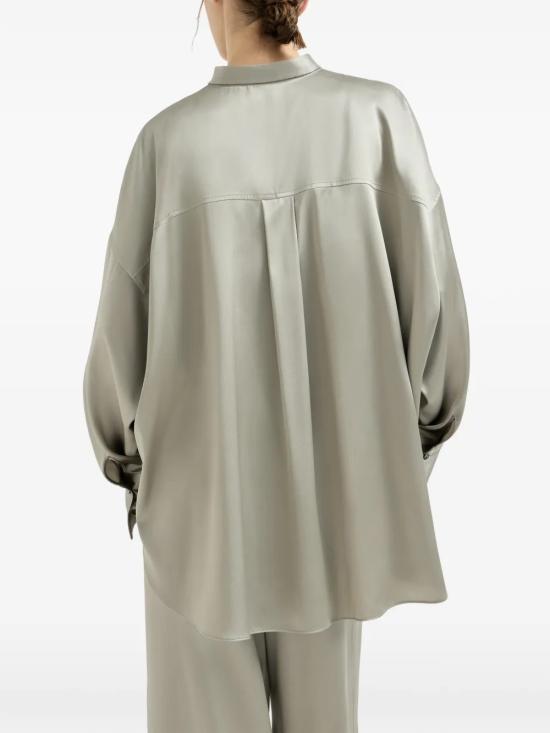 26SS 브루넬로 쿠치넬리 셔츠 M0C59MY906C9125 Green - BRUNELLO CUCINELLI