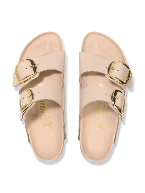 26SS 버켄스탁 샌들 ARIZONA BIG BUCKLE 1026553 SHINE NEW BEIGE - BIRKENSTOCK