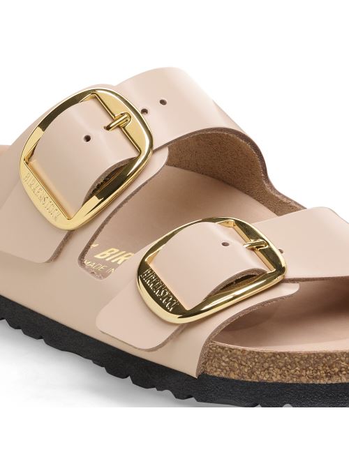26SS 버켄스탁 샌들 ARIZONA BIG BUCKLE 1026553 SHINE NEW BEIGE - BIRKENSTOCK
