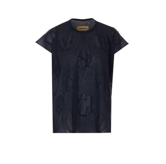 26SS 우마 왕 긴팔 티셔츠 UK7122 UW900 Black