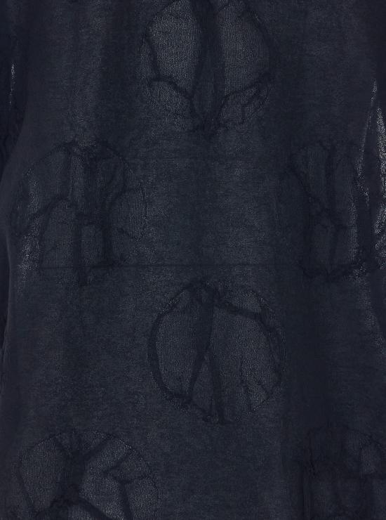 26SS 우마 왕 긴팔 티셔츠 UK7122 UW900 Black - UMA WANG