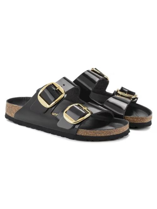 26SS 버켄스탁 샌들 ARIZONA BIG BUCKLE 1021476 SHINE BLACK