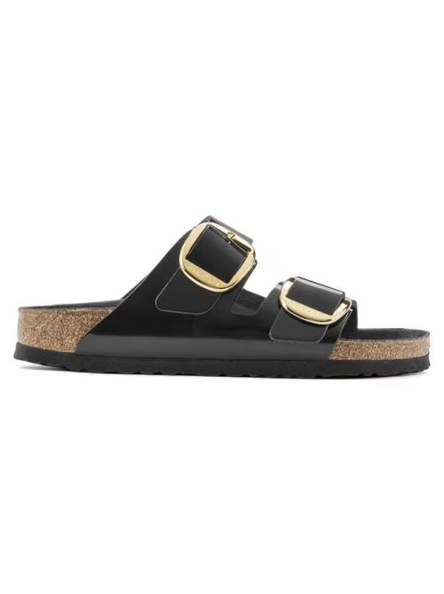 26SS 버켄스탁 샌들 ARIZONA BIG BUCKLE 1021476 SHINE BLACK - BIRKENSTOCK