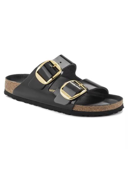 26SS 버켄스탁 샌들 ARIZONA BIG BUCKLE 1021476 SHINE BLACK - BIRKENSTOCK