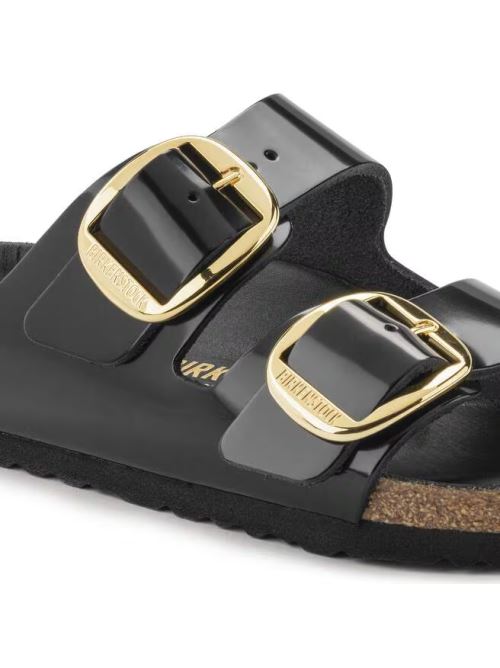 26SS 버켄스탁 샌들 ARIZONA BIG BUCKLE 1021476 SHINE BLACK - BIRKENSTOCK
