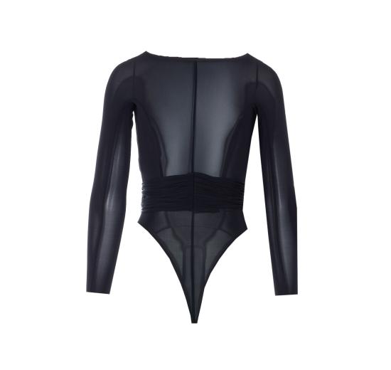 26SS 엘리자베타프랜치 바디수트 티셔츠 BO02462E2 110 Black - ELISABETTA FRANCHI