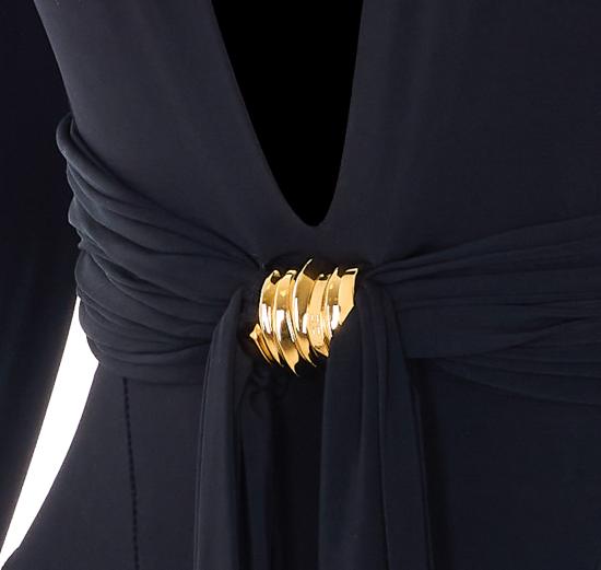 26SS 엘리자베타프랜치 바디수트 티셔츠 BO02462E2 110 Black - ELISABETTA FRANCHI