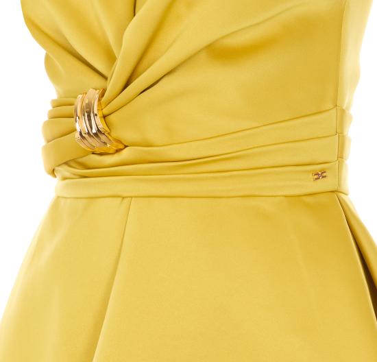 26SS 엘리자베타프랜치 미디 원피스 AB87261E2 EV4 Yellow - ELISABETTA FRANCHI