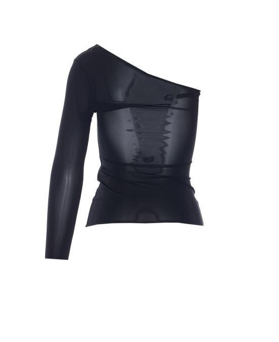 26SS 엘리자베타프랜치 긴팔 티셔츠 MD03062E2 110 Black - ELISABETTA FRANCHI