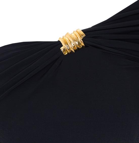 26SS 엘리자베타프랜치 긴팔 티셔츠 MD03062E2 110 Black - ELISABETTA FRANCHI