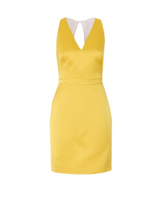 26SS 엘리자베타프랜치 미디 원피스 TB00161E2 EV4 Yellow - ELISABETTA FRANCHI