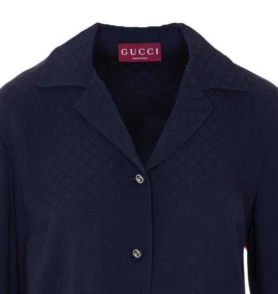 26SS 구찌 셔츠 847960 ZAT684294 Blue - GUCCI