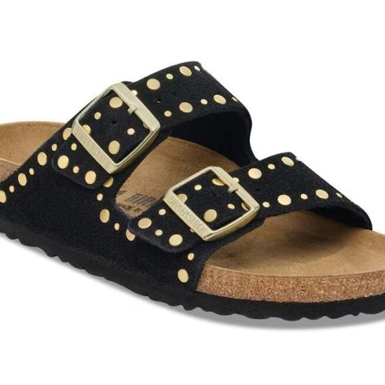 26SS 버켄스탁 샌들 ARIZONA RIVET 1030348 BLACK Black - BIRKENSTOCK
