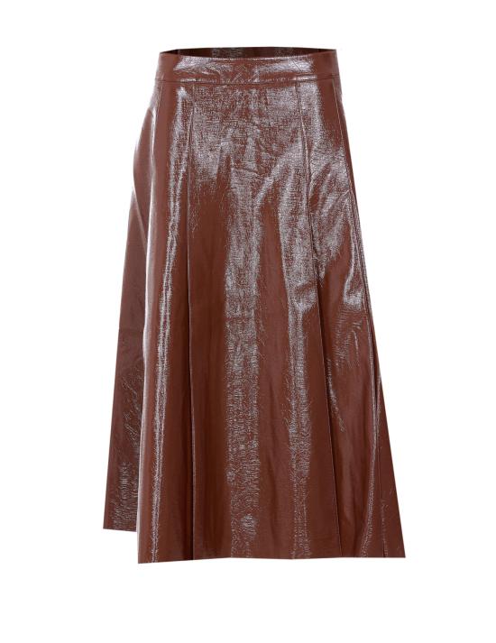 26SS 에센셜앤트워프 미디 스커트 JIB CM33 Brown