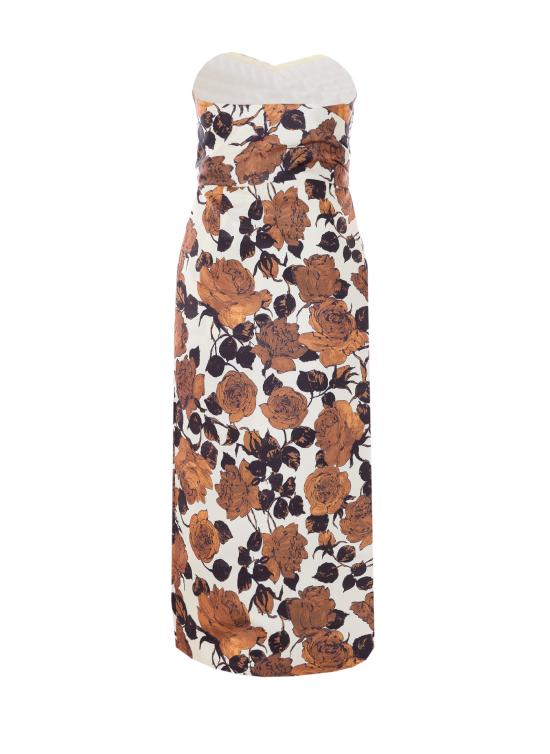 26SS 에센셜앤트워프 미디 원피스 JUROR J2OW Beige - ESSENTIEL ANTWERP