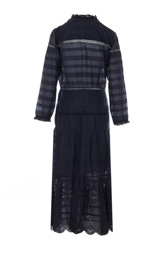 26SS 이자벨마랑에뚜왈 미디 원피스 RO0723FB D1J05E01BK Black - ISABEL MARANT ETOILE