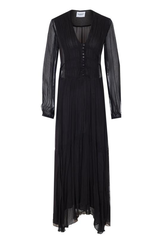 26SS 이자벨마랑에뚜왈 미디 원피스 RO0798FB D1J08E01BK Black