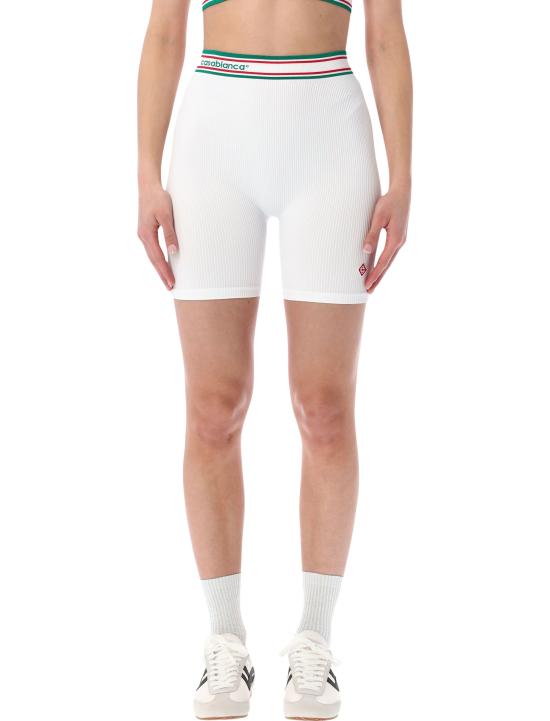 26SS 카사블랑카 숏팬츠 WSP26ACT025 01 SEAMLESS WHITE