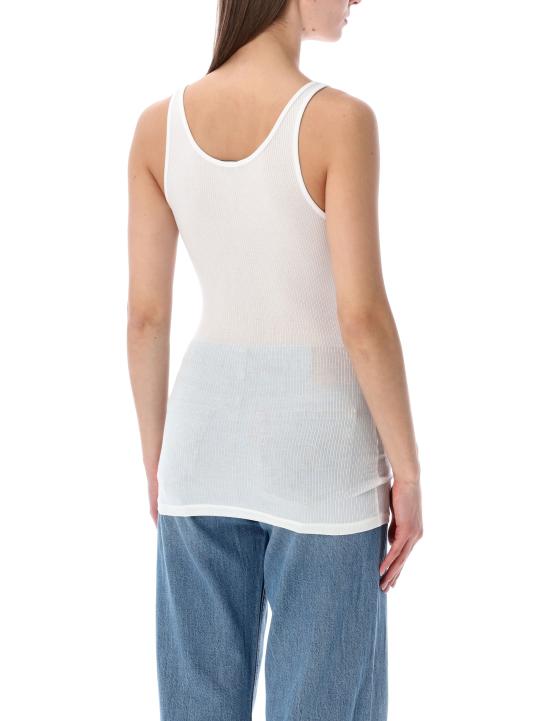 26SS 제임스펄스 립드 데일리 탱크탑 WNL3102 WHT - JAMES PERSE