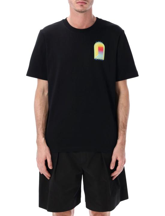 26SS 카사블랑카 반팔 티셔츠 MSP26JTS00114 Nero