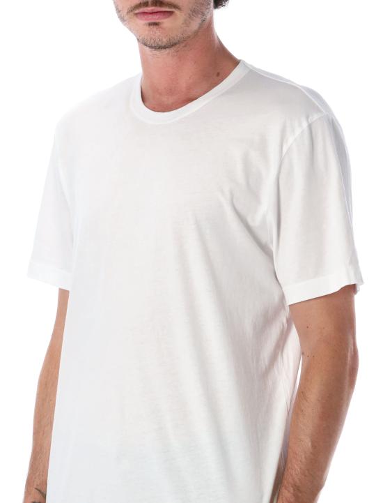 26FW 제임스펄스 클래식 핏 숏슬리브 크루넥 티셔츠 MLJ3311 WHT BIANCO - JAMES PERSE