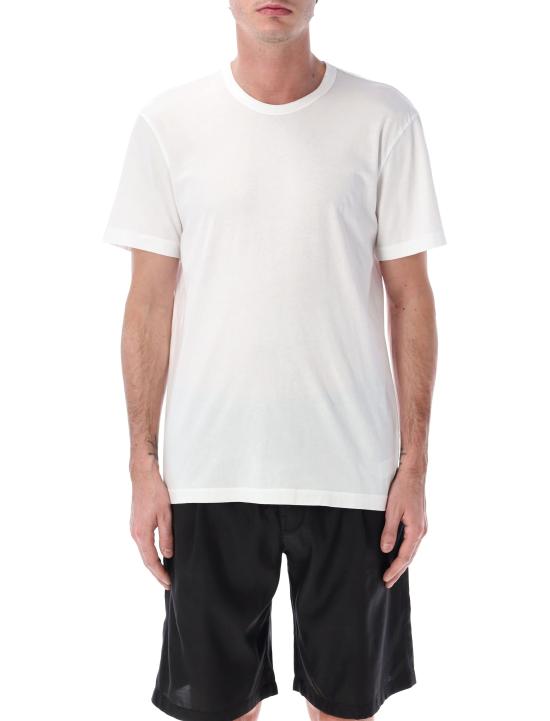 26FW 제임스펄스 클래식 핏 숏슬리브 크루넥 티셔츠 MLJ3311 WHT BIANCO - JAMES PERSE