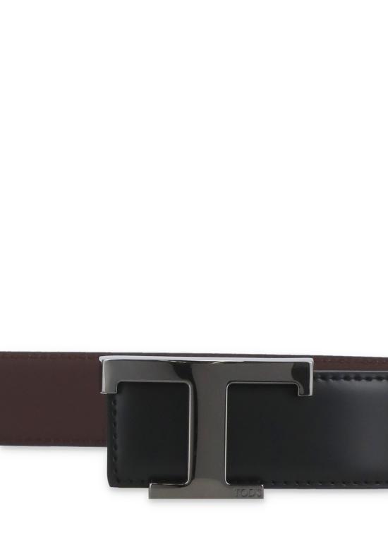 26SS 토즈 가죽 벨트 XCMCQR55100HDL 576C Black - TODS