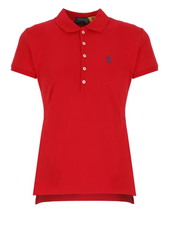 26SS 랄프 로렌 폴로 티셔츠 211870245 004 Rosso