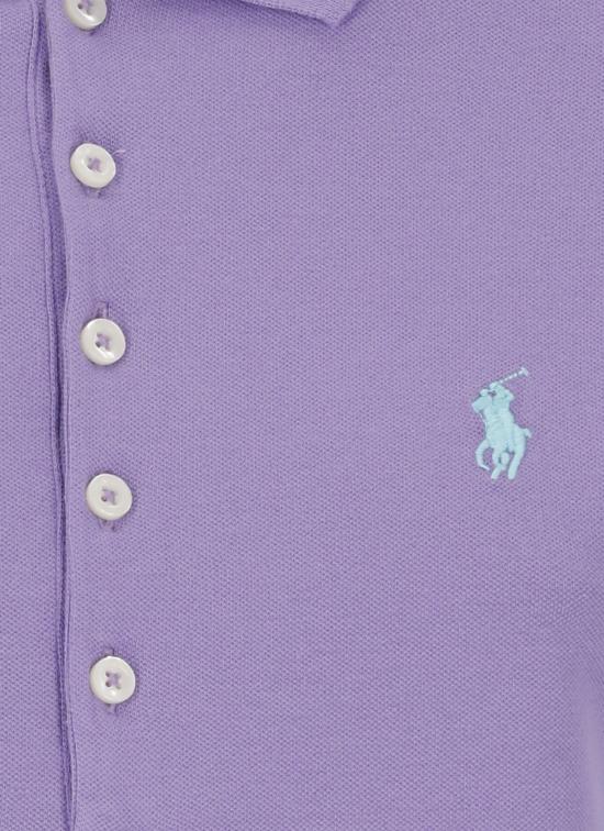26SS 랄프 로렌 폴로 티셔츠 211870245 012 Purple - RALPH LAUREN