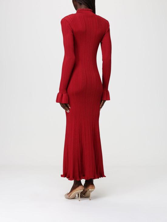 26SS 셀프 포트레이트 롱 원피스 RS26555MR Red - SELF PORTRAIT