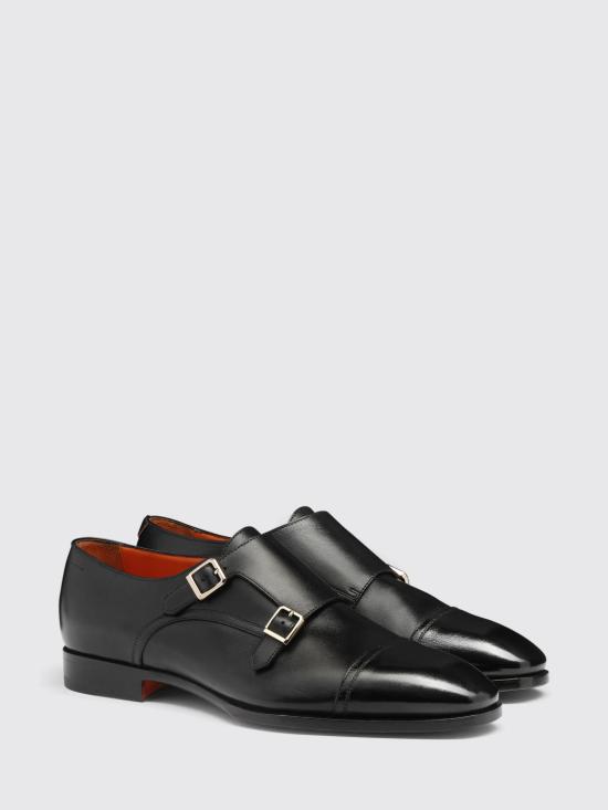 26SS 산토니 로퍼 MCAD19027JC6BNTG N01 Black - SANTONI