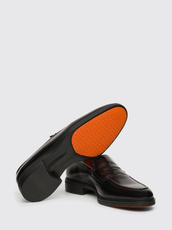 26SS 산토니 로퍼 MGEO18964NEAXNTG N01 Black - SANTONI