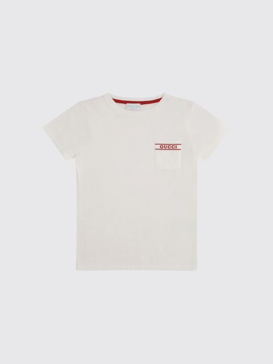 26SS [키즈] 구찌 티셔츠 849686XJHNU 9035 White