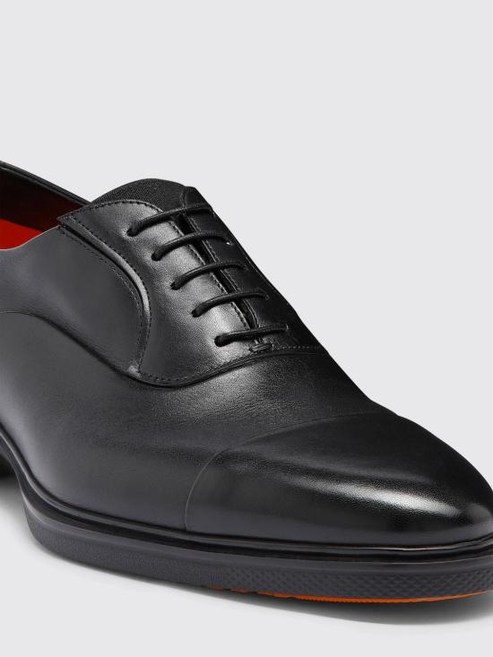 26SS 산토니 로퍼 MGEO18957NEAXNTG N01 Black - SANTONI
